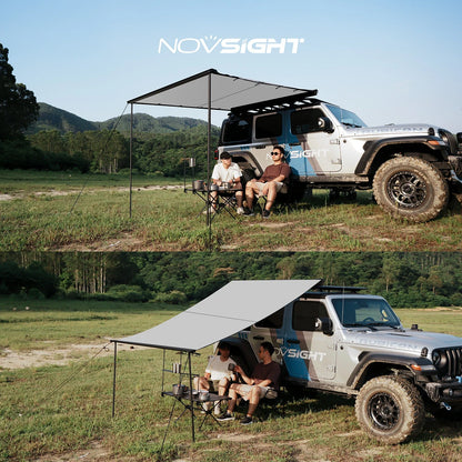 5.2' x 8.2' Side Awning for SUV Rooftop Tent