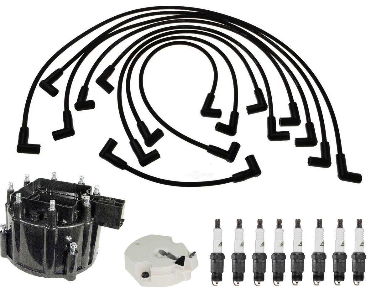 Distributor Cap & Rotor Kit, Spark Plug & Wire Kit for ACDelco