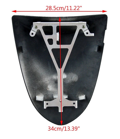 Rear Seat Cover Cowl for Kawasaki ZX10R ZX6R (2005–2007) Black