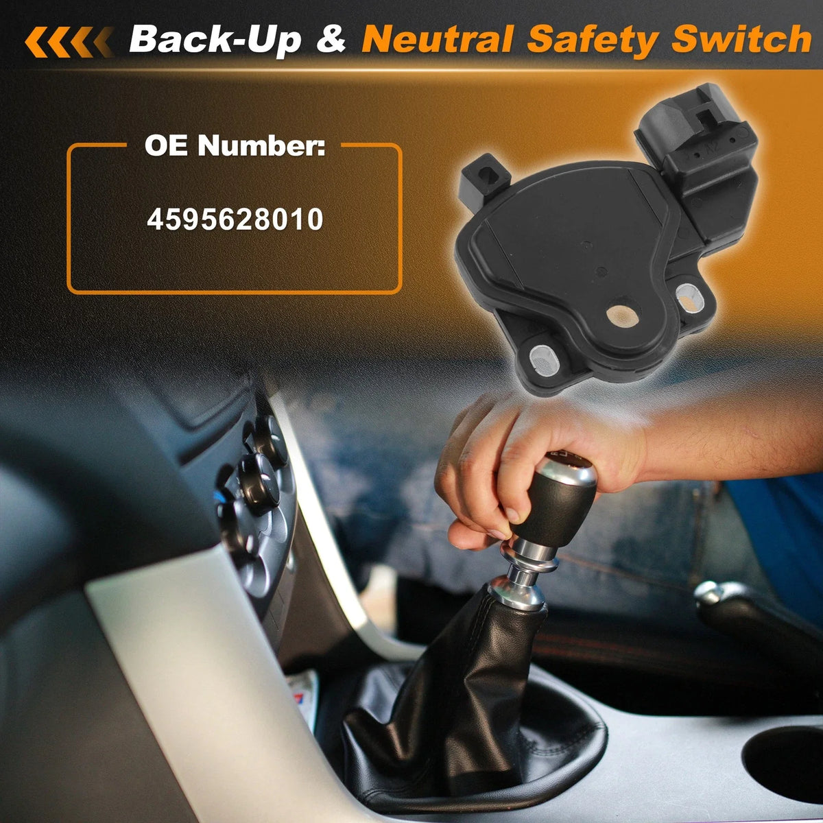 Neutral Safety Switch for Hyundai Accent (2004–2010) 4595628010