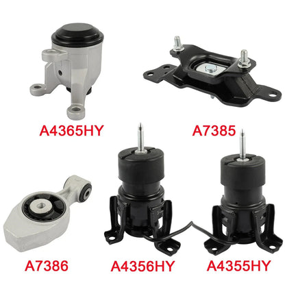 5 Engine Motor Mounts for 2013-2017 Nissan Altima 3.5L Automatic