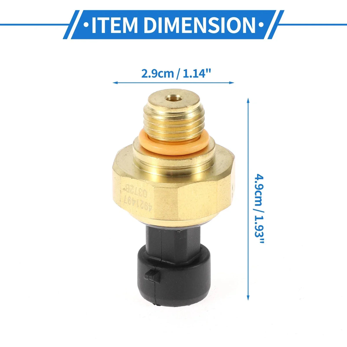 Engine Oil Pressure Sensor - Black Metal for 2500 3500 Dodge 1998-2001
