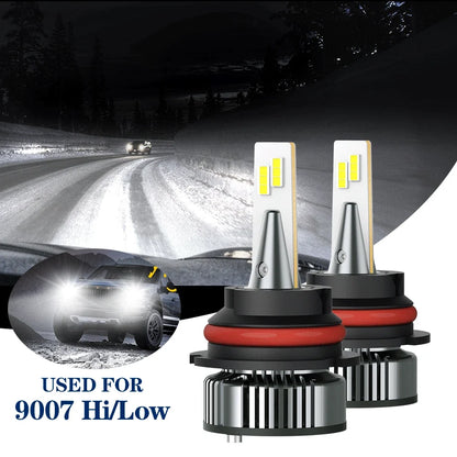9007 HB5 LED Headlight Kit - AUXITO Conversion