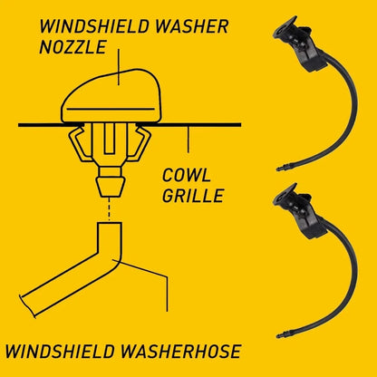 Windscreen Washer Sprayer Nozzle for Ford Explorer MK5 2011-2018