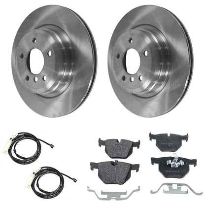 Rear Brake Disc and Pad Kit for BMW X1 (2013–2015)
