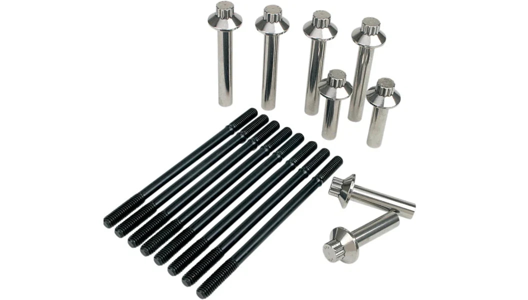 Feuling Cylinder Stud Head Bolt Kit for Harley-Davidson Twin Cam (1999–2013)