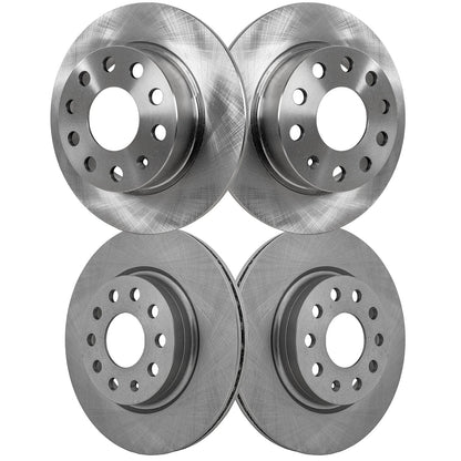Front & Rear Brake Disc Rotors for VW Beetle Jetta Golf (2014)