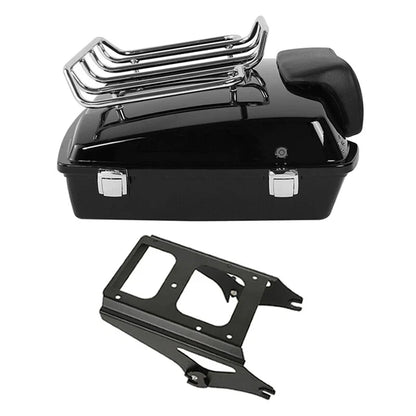 5.5'' Backrest Mount Rack for Harley Touring 2009–2013