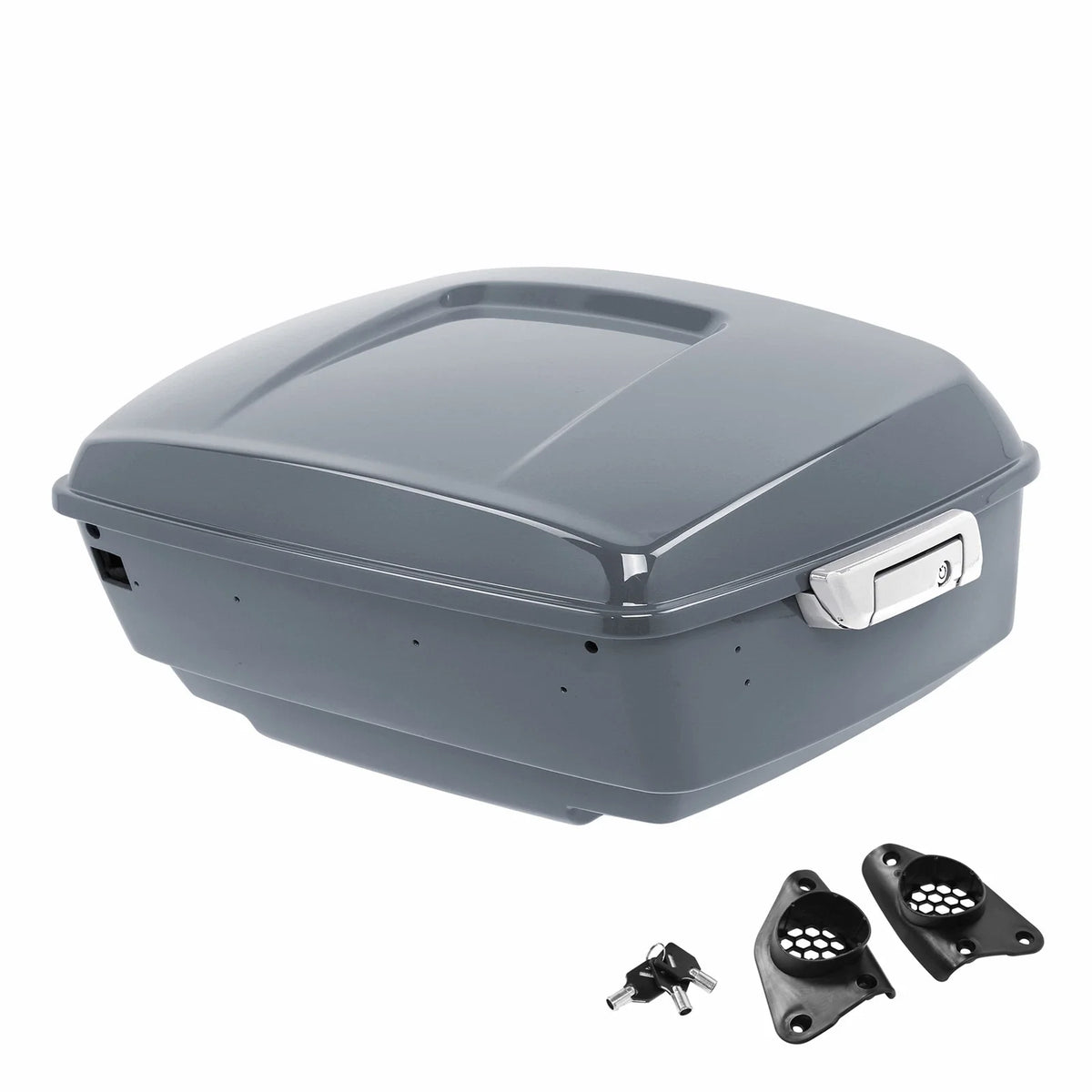 Trunk in Gunship Gray for Touring Harley Electra Road Glide 2014-2025