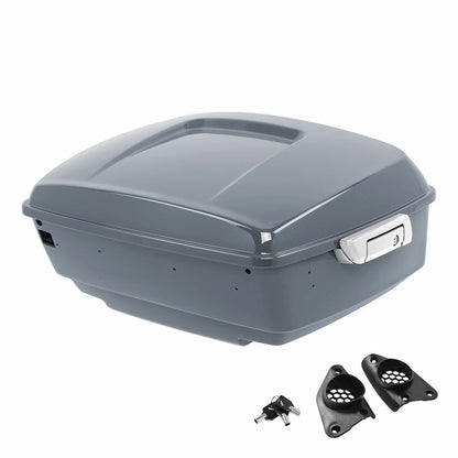 Trunk in Gunship Gray for Touring Harley Electra Road Glide 2014-2025
