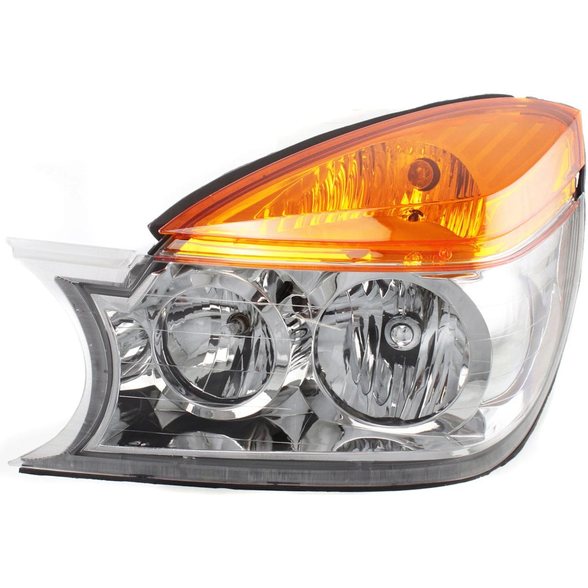Driver & Passenger Side Headlight Set for Buick Rendezvous (2002–2003) Halogen w/ Bulbs