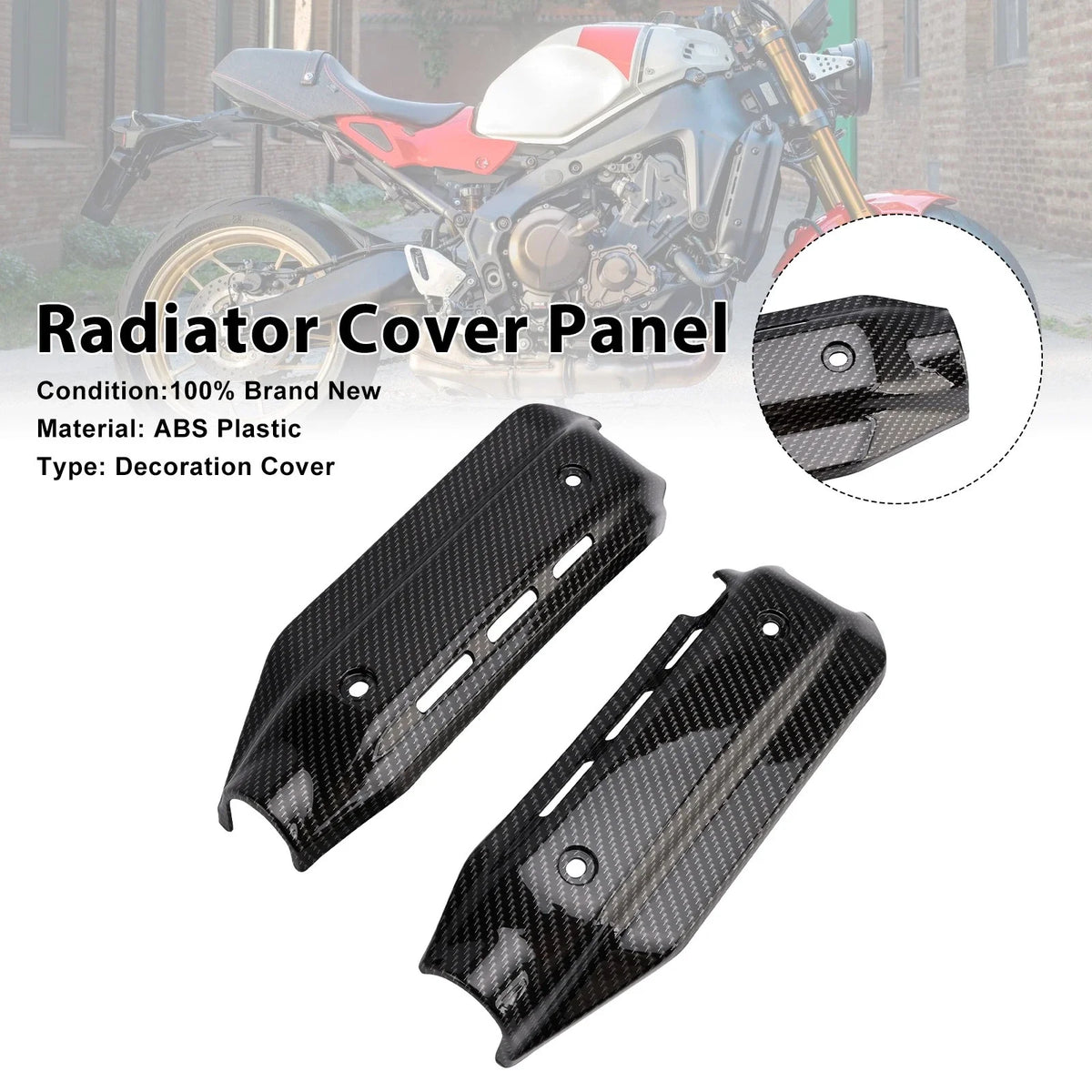 Side Cover Fairing Panels for Radiator - Yamaha XSR900 (2022-2025)