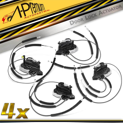 Set of 4 Door Lock Actuators for Nissan Armada (2017–2020)