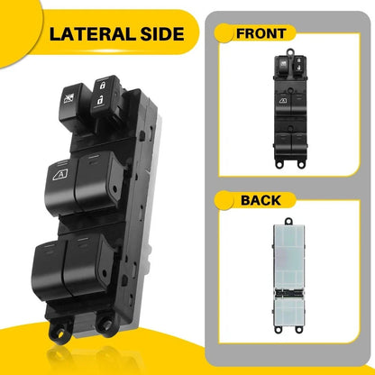 Left Front Power Window Switch for Nissan Frontier Xterra 2013-2019, 2007-2015