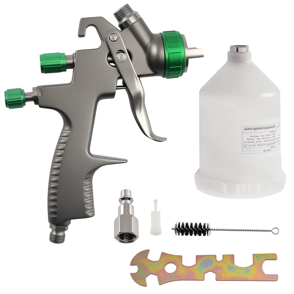 Paint Work LVLP Auto Gun 1.3mm (Pressure Regulator, 600ml Cup)
