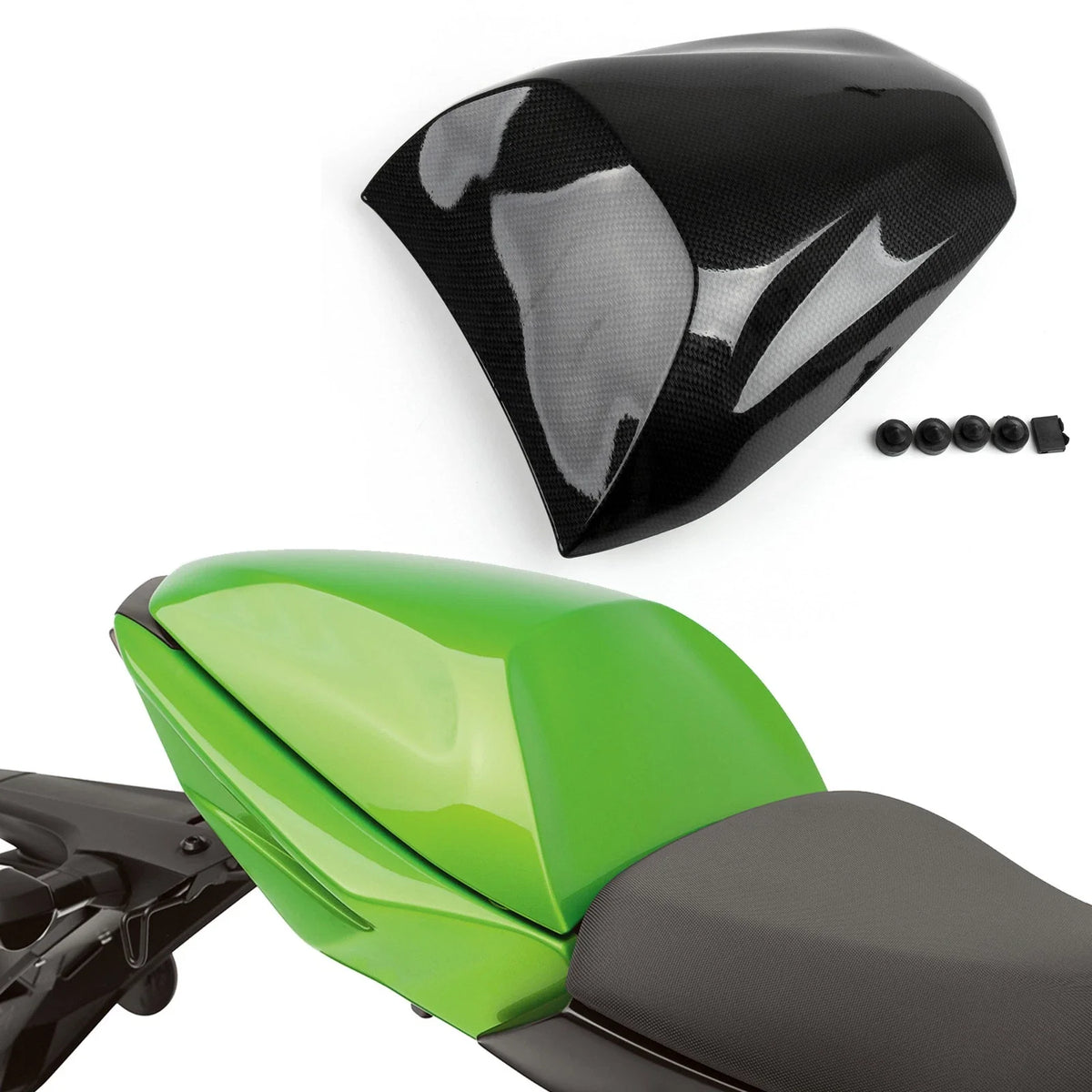 Rear Passenger Seat Cover Cowl for Kawasaki Ninja 650 (2012–2023)