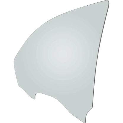 Set of 2 Door Glass for Front Driver & Passenger Side - Pontiac
