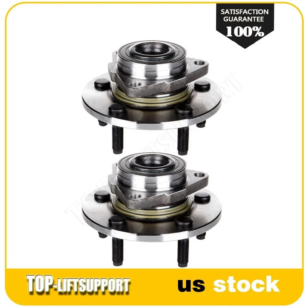 2X Front Wheel Bearing Hub Assembly for Dodge Ram 1500 (2002–2008)