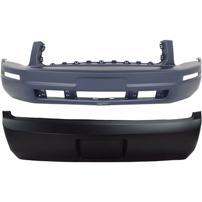 Bumper Covers Set of 2 for Ford Mustang (2005–2009)