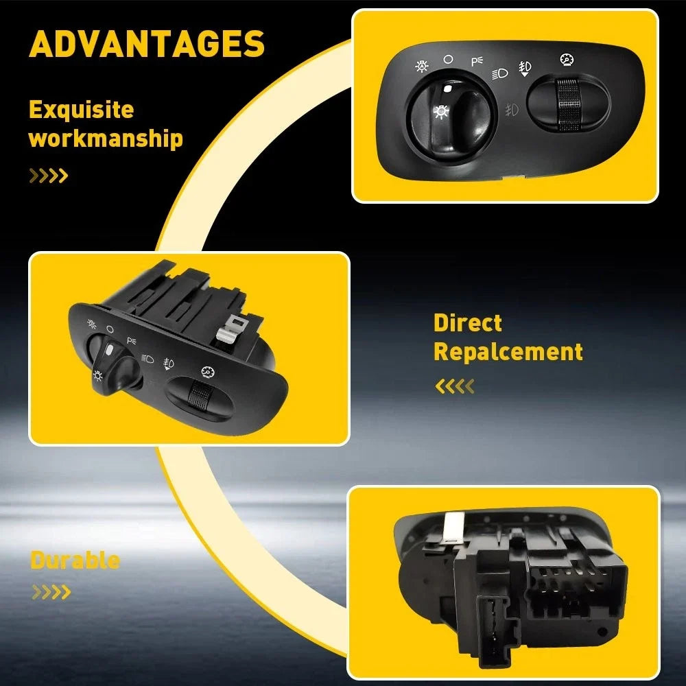Headlight Switch for Ford F-150 (2000–2004) EV
