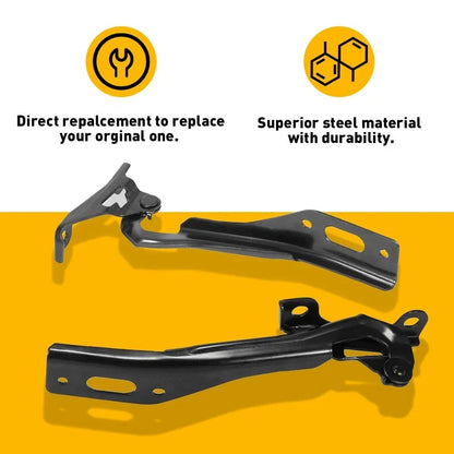 Hood Hinge Pair for 2012-2015 Honda Civic Driver and Passenger