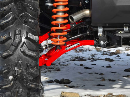 Red High Clearance Rear A Arms for Polaris General / 4 (2016+)