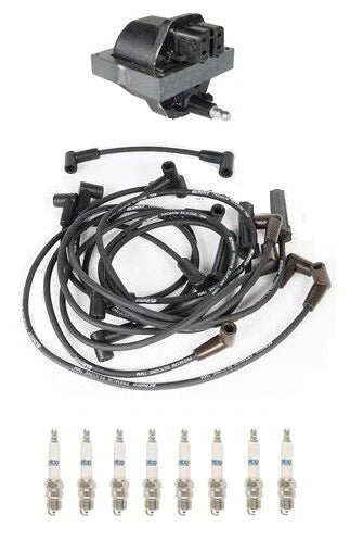 Ignition Wires & Spark Plugs Kit for Chevrolet Caprice V8 5.0L (1991–1996)