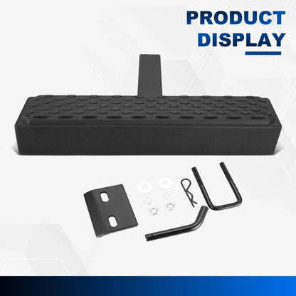 2" Hitch Receiver Rear Bumper Step Bar Guard for Universal (2018–2023)