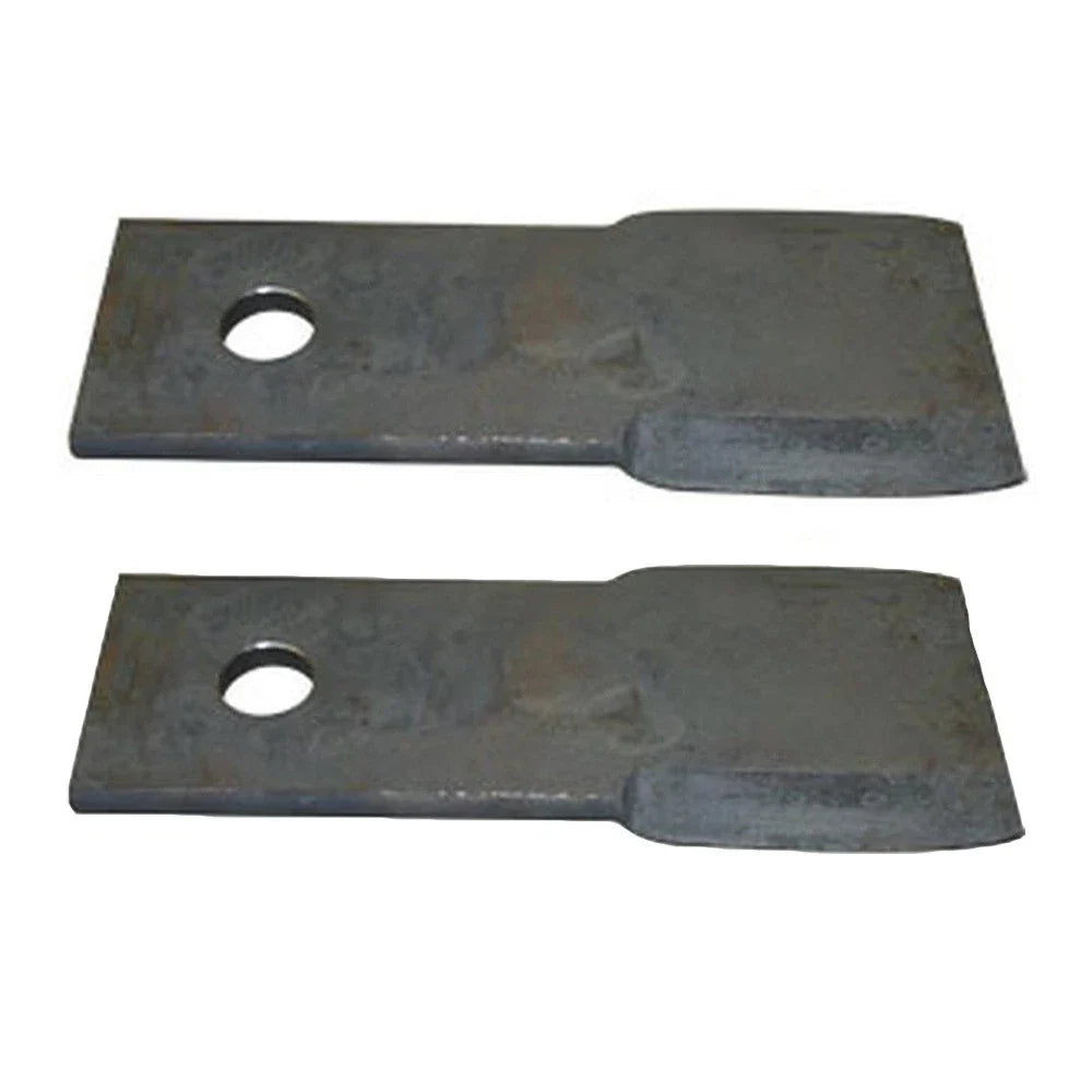 2 Blade Set for Terrain King (14.5" Long x 5" Wide x 1.5" Hole) CW & CCW