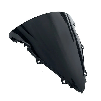Black Windscreen Dual Bubble for Yamaha YZF R6 600 (2003-2005)