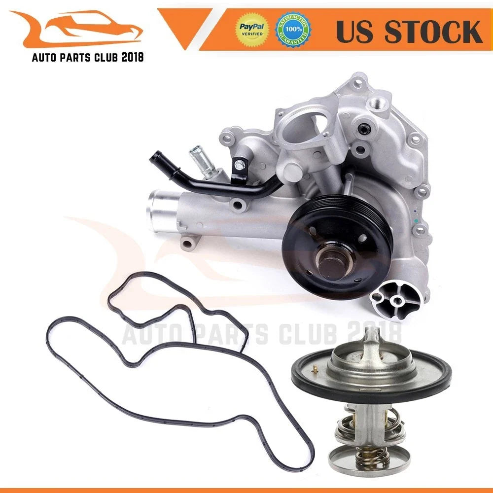 Water Pump and Thermostat for Dodge Ram 1500 2500 3500 Durango (2002–2023)