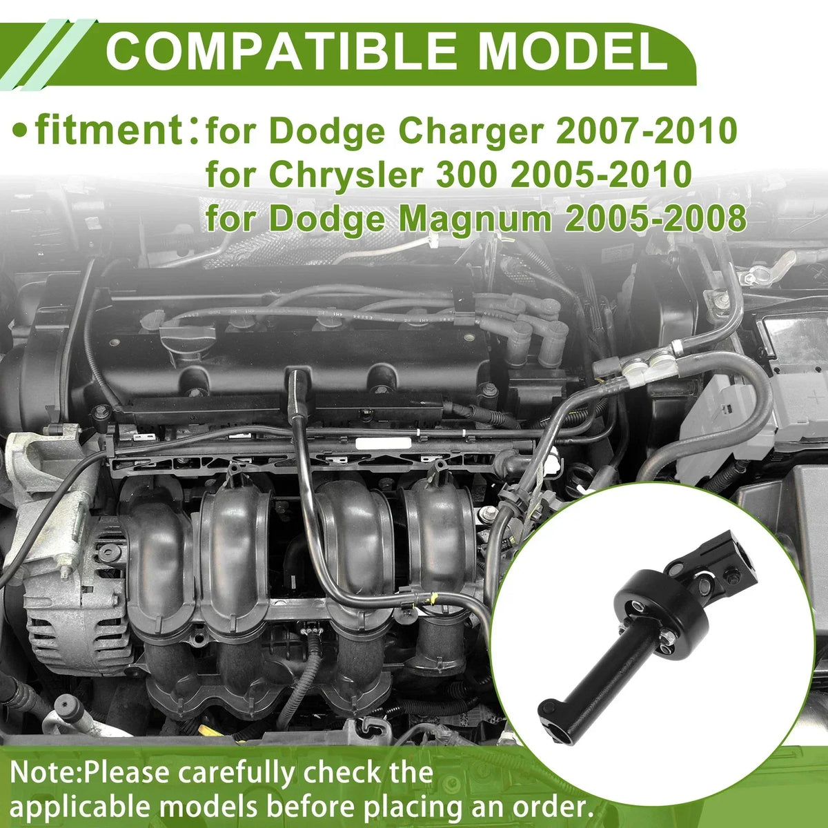 Steering Shaft Assembly for Dodge Charger 2007-2010