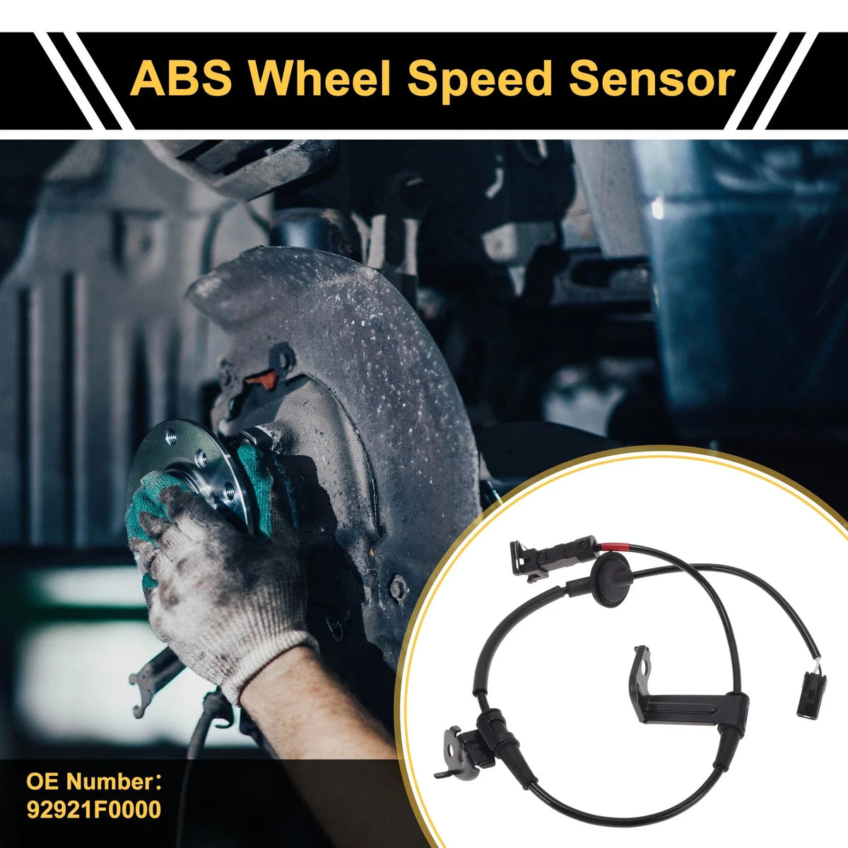 ABS Wheel Speed Sensor No. 92921F0000 for Hyundai Elantra (2017–2020)