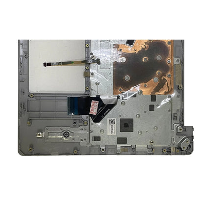 Silver Palmrest & Backlit Keyboard for Dell Inspiron 15 5570 5575