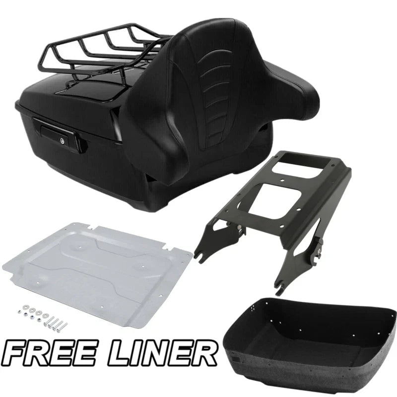 Trunk Pad Mount Rack Plate for Harley Touring 2009-2013 Road Glide