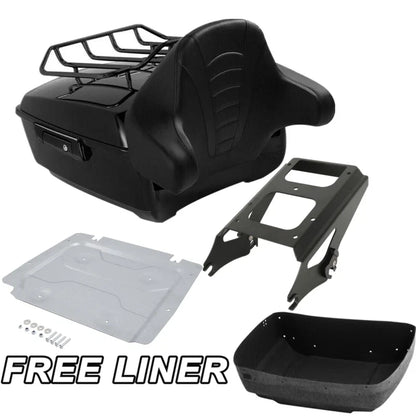 Trunk Pad Mount Rack Plate for Harley Touring 2009-2013 Road Glide