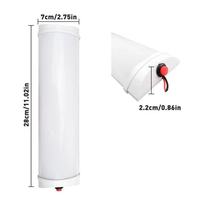 2 Pack LED Ceiling Light for Boat Caravan RV (12V-24V) 6000K