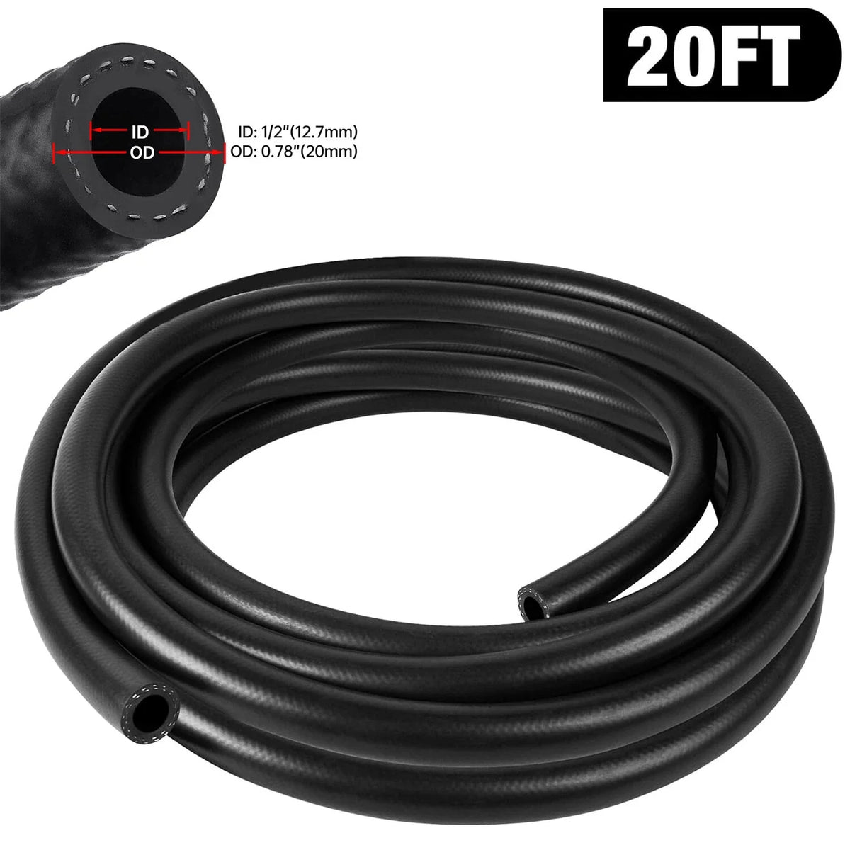 Fuel Hose Line for Universal Applications (20FT)