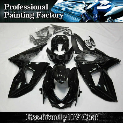 Fairing Kit Glossy Black Bodywork Set for GSXR1000 K9 (2009-2016)