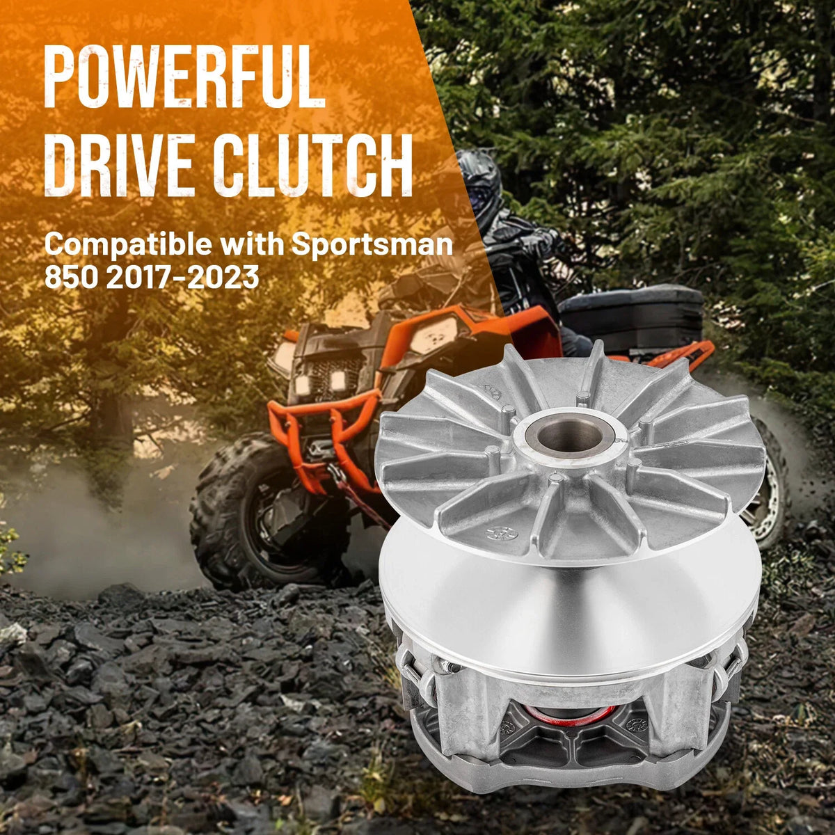 Complete Primary Drive Clutch for Sportsman 550/850/1000 (2011-2019)