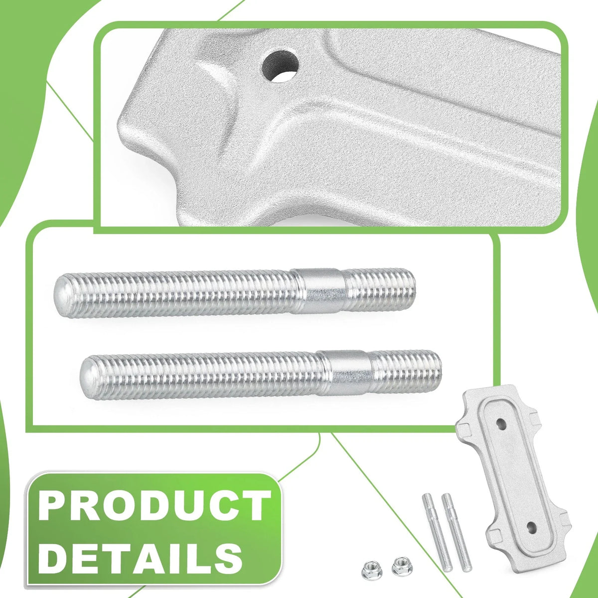 Adjuster Plate Chain with Bolts for Suzuki QuadRacer 500 LT500R (87-90)
