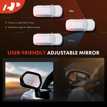 Side Mirror Assembly for Ford Escort / Mercury Tracer 1997-2002