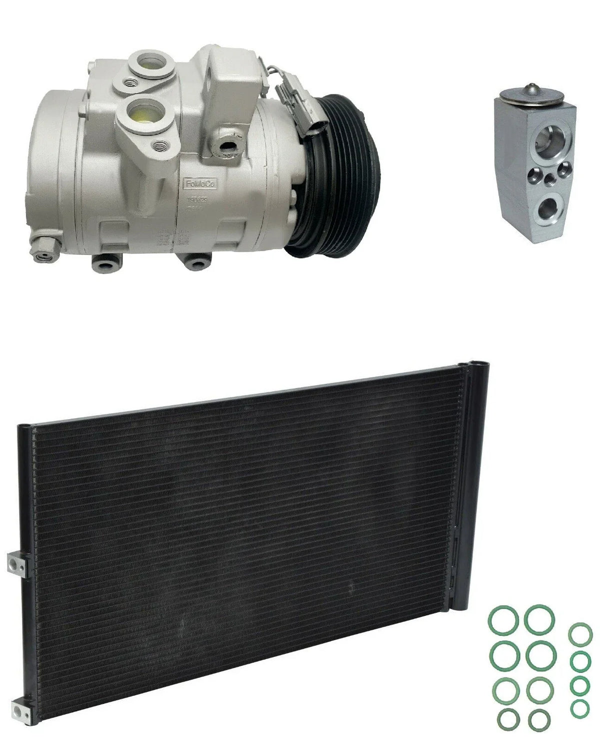 A/C Compressor Kit with Condenser for Ford F-150 5.0L (2012–2014)