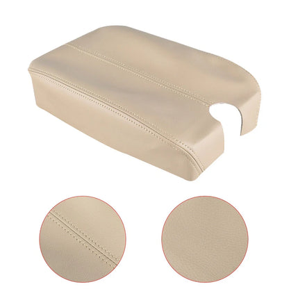 Beige Synthetic Leather Center Console Armrest Cover for Honda Accord (2008–2012)