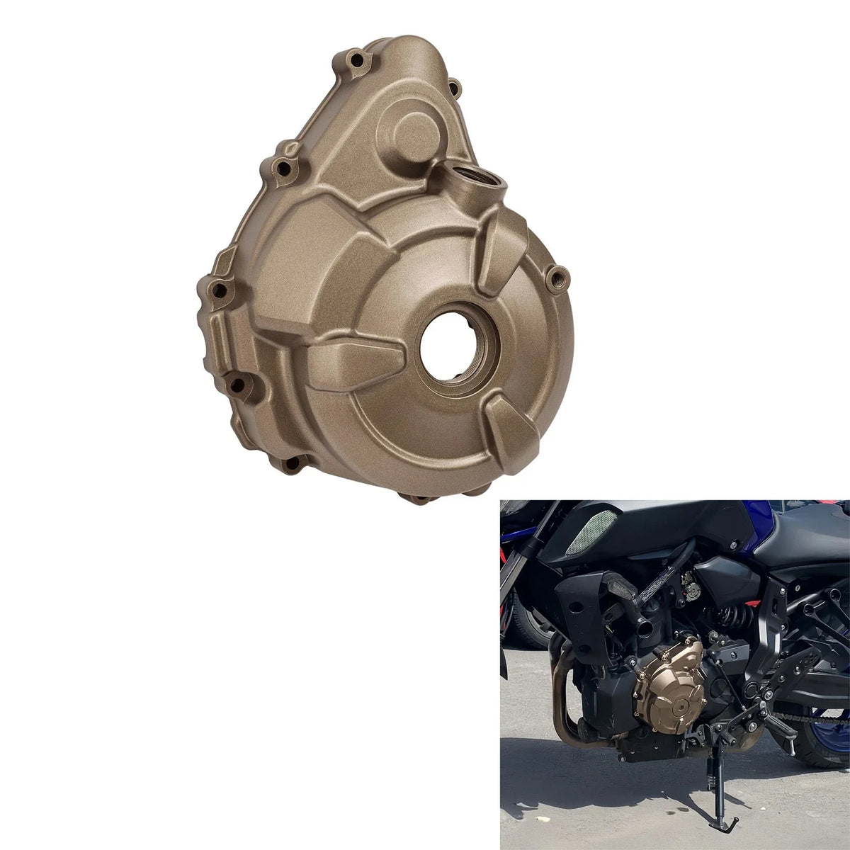 Engine Generator Stator Cover Case for FZ07 MT07 2015-2020