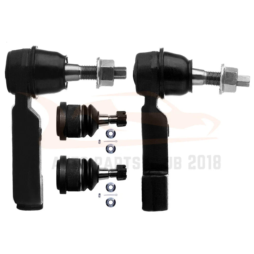 Front Lower Ball Joints & Outer Tie Rod End Kit for Jeep Liberty (2005–2007)