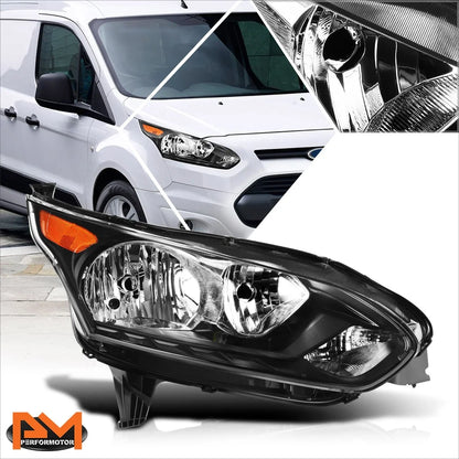 Black Housing Right Headlight for Ford Transit Connect (2014-2018)
