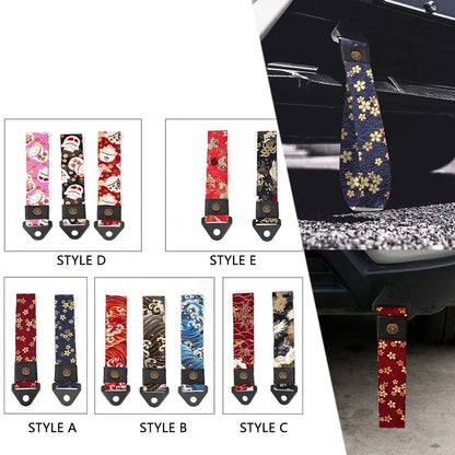 Tow Strap for Universal Sports Racing Front Rear Bumper Towing Hook