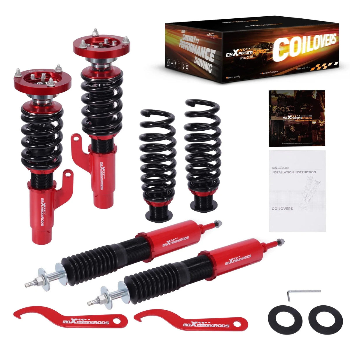 Adjustable Coilovers Lowering Kit for E90/E92/E93 BMW (2006-2013)