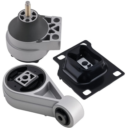 3Pcs Engine Motor & Transmission Mount for Ford Focus L4 2.0L (2000–2004) A3003